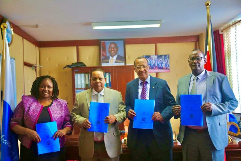 MOU between Water Resources Authority and the County Government of Garissa
